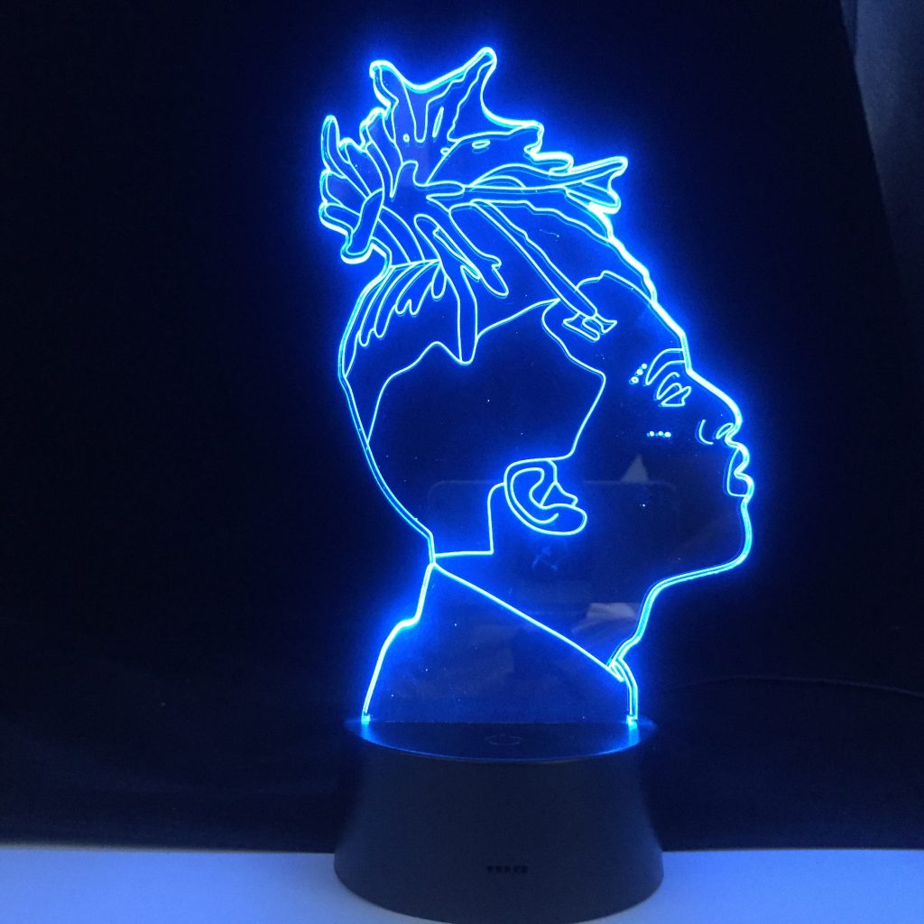 Famous Rapper 3D LED Lamp Illusion 16 Remote Colors Changing Table Night Light Baby Bedside Decoration - XXXTentacion Store