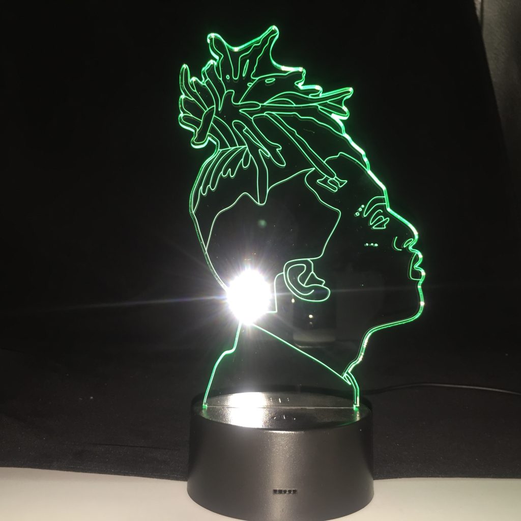 Famous Rapper 3D LED Lamp Illusion 16 Remote Colors Changing Table Night Light Baby Bedside Decoration 5 - XXXTentacion Store