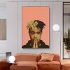Pop Singer Rapper Canvas Painting Art Poster and Printed Canvas Wall Art Decoration Living Room Art 1 - XXXTentacion Store