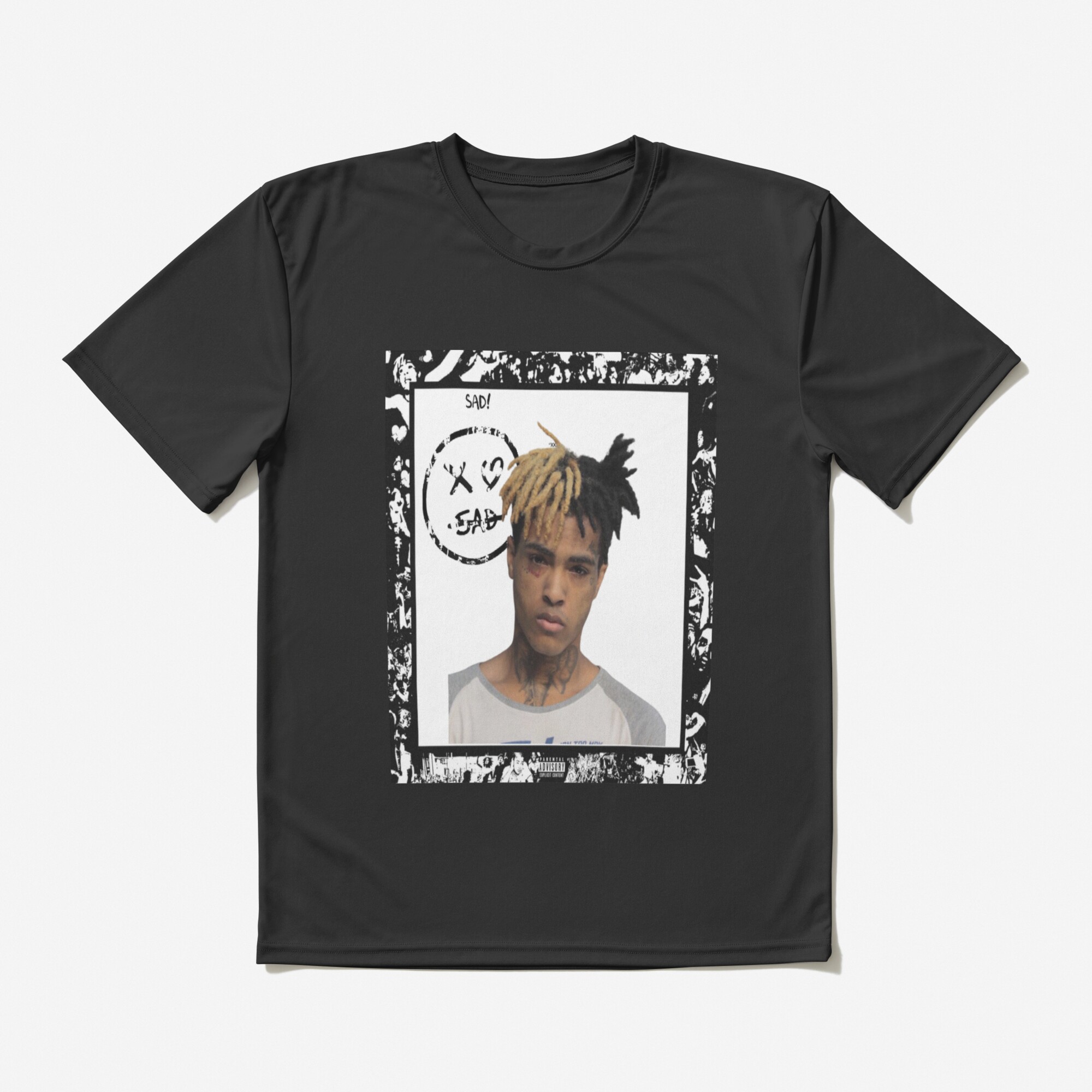 Xxxtentaction Sad Mugshot T Shirt Xxxtentacion Store