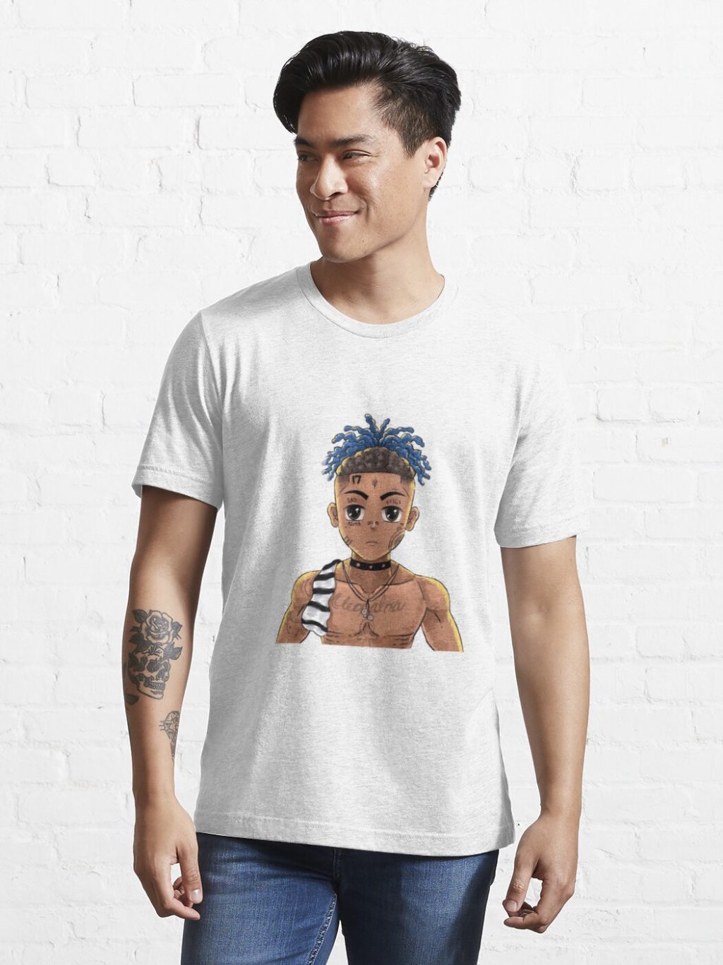 ssrcoslim fit t shirtmensfafafaca443f4786fronttall three quarter2000x2000 13 - XXXTentacion Store