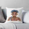 Copie de XXXTentation draw cartoon RIP legend Rap Throw pillow Official Haikyuu Merch