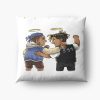 XxXTentation draw cartoon RIP legend Rap friend 999 Throw pillow Official Haikyuu Merch